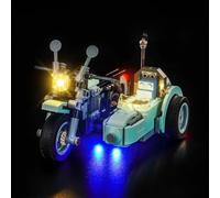 BrickBling Kit d'éclairage LED compatible avec Lego Hagrid & Harry Motorcycle Ride 76443 (pas de modèle), décoratif, jouet créatif