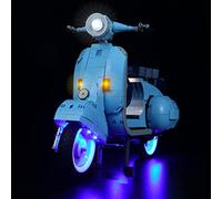 BrickBling Kit d'Éclairage LED Compatible Avec Lego Vespa 125 - Kit DIY Pour Scooter Creator 10298 (Pas de Modèle) - Cadeaux Créatifs Pour Adultes - Modèle Classique
