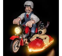 BrickBling Kit d'éclairage LED compatible avec Lego Wallace & Gromit 21371 | (pas de modèle) Kit d'éclairage décoratif, montage facile et éclairage stable, cadeau de fête parfait