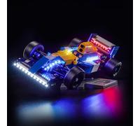 BrickBling Kit d'éclairage LED compatible avec Lego Williams Racing FW14B et Nigel Mansell 10353 (pas de modèle), décoratif, jouet créatif