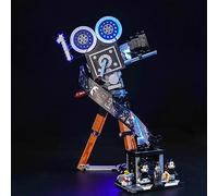 BrickBling Kit d'éclairage LED pour Appareil Photo Lego Disney Walt Disney Tribute 43230 (Kein Lego), Ensemble de décoration pour Appareil Photo Lego Disney - Hommage à Walt Disney - Version Standard