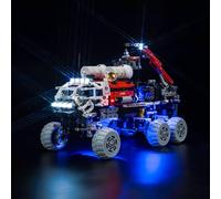 BrickBling Kit d'éclairage LED pour Lego 42180 Technic Mars Crew Exploration Rover, kit d'éclairage décoratif pour Lego Mars Crew Exploration Rover Jouet créatif, DE-42180-P65701