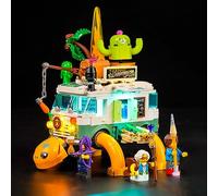 BrickBling Kit d'éclairage LED pour Lego DREAMZzz La camionnette Tortue de Mme Castillo 71456, Kit d'éclairage décoratif pour Lego La camionnette Tortue de Mme Castillo