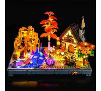 BrickBling Lampe LED compatible avec Lego Autumn Cottage Garden, kit d'éclairage créatif compatible avec Lego 11372 - Pas de briques (version classique)