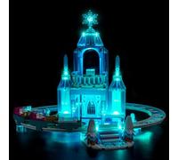 BrickBling Lampe LED compatible avec Lego Elsa Ice Castle & Snow Ride Adventure 43281 - Non livré avec kit de construction