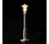 BrickBling Lanterne de rue blanche compatible avec l'éclairage Lego DIY/MOC (1 paquet 1), lanternes blanches avec lumières compatibles avec Lego City