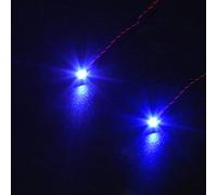 BrickBling Lot de 2 lumières LED bleues (30 cm) pour éclairage de bricolage/MOC - Lot de 2 lumières décoratives à LED pour Lego et autres briques de grandes marques