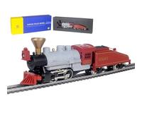 BrickBounty Ho Scale Train Locomotive with Carriage, 1:87 Power Train Locomotive Compatible avec Tous Les Ho Model Railways, Collection & Cadeau de Noël pour Les enthousiastes de Train en Miniature