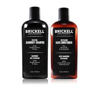 Brickell Men's Daily Relieving Hair Care Routine, Ensemble shampoing et après-shampooing pour hommes, naturel et biologique