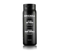 Brickell Men's Products Stay Fresh Poudre Corporelle pour Homme, Naturelle et Biologique, Sans Talc, Absorbe la Transpiration, Garde la Peau Sèche, 142 g, Non Parfumée