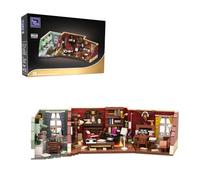 BRICKKK PANTASY Baker Street 221B Kit de Briques de Construction pour Adultes Modèle Diorama Maison/Bureau Inspiré des Séries TV Architecture Kit de Construction de Maquette