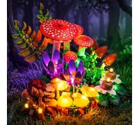 BrickSoul Kit d'éclairage LED compatible avec LEGO 11505 Champignons des bois, contrôle tactile amélioré et luminosité réglable (kit d'éclairage uniquement, modèle non inclus)