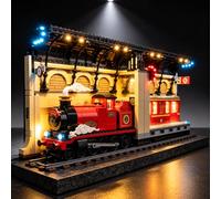 BrickSoul Kit d'éclairage pour Lego Book Nook : Poudlard Express 76450 | Contrôle tactile amélioré, gradation et technologie de câble caché | Ensemble d'éclairage facile à installer (ensemble 76450