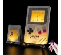 BrickSoul Kit son et lumière pour jeu de construction Gameboy 72046 | avec effets sonores et lumineux thématiques sélectionnables | Technologie de câble caché | Ensemble d'éclairage facile à installer