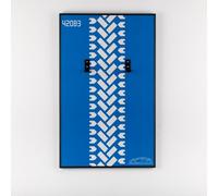 BrickSoul Tableau mural compatible avec Technic Bugatti Chiron 42083 - Ensemble de construction de voitures de course - Objets de collection pour adultes - Montage mural de voiture, cadre uniquement