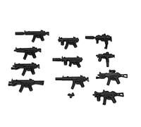 BricksStuff Minifig.Cat Lot de 11 armes et 3 accessoires pour figurines Lego