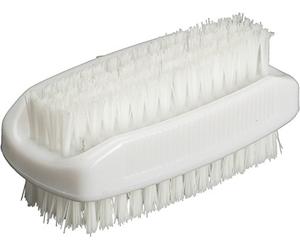 Brico-materiaux - Brosse à ongle / EN NYLON - Double face - Bi - matière