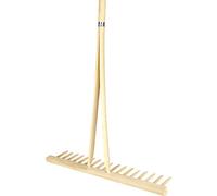 Brico-materiaux - Rateau bois / Rateau équerre 17 dents bois