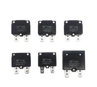 Bricolage 7A 10A 15A réinitialisation automatique relais fusible interrupteur thermique disjoncteur courant surcharge protecteur accessoire de voiture électrique(10A Reset Protector)