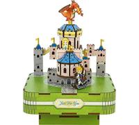 Bricolage boîte à musique miniature - Château du gentil dragon