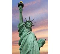 Bricolage Diamond Painting Statue de la Liberté,5D Diamant Painting Kit Complet,Broderie Peinture Diamant Arts pour Adultes Enfants Cristal Strass Point de Croix Painting Décoration la Maison,25x45cm