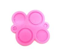Bricolage Grand Petit Rond Assemblé Boucles D'oreilles Moule Époxy Pendentifs Décoratifs Bijoux Résine Moule Pour Artisanat Porte-clés Moules Pour Résine Époxy