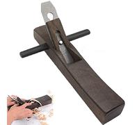 BRICOLAGE Menuiserie Mini Bloc De Bois, Main Planer Rasoir À Main Solide, Lame En Acier Coulé (35 * 6 * 4.5 Cm)