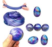 Bricolage Oeuf Cristal Slime Magnétique Couleur Pâte À Modeler Boue Mastic Argile Magnétique Éducation Handgum Slime Jouets Pour Les Enfants