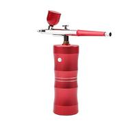 Bricolage & Outils Top 0.3mm Mini Air Compresseur Kit Air Brush Peinture Spray Pistolet Aérographe pour Nail Art Tattoo Craft Cake Nano Brume Pulvérisateur (Color : Red, Size : 1)