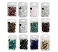 Bricolage Paillettes Perceuse Brillant Diamant Ongles Sequin Brillant Flakies Nail Art Decorations Pour Ongles Art Charmant Ongles Meilleure Vente