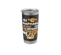 Bricolage raphael Ne Peut Pas Le Réparer Prénom raphael Gobelet isotherme en acier inoxydable double paroi