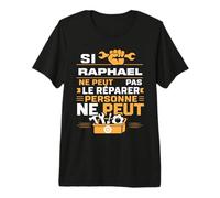 Bricolage Raphael Ne Peut Pas Le Réparer Prénom Raphael T-Shirt Haut de Gamme