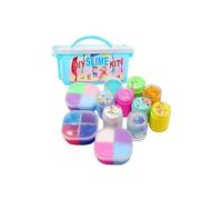 Bricolage Slime Fournitures Kit Crystal Clear Slime Faire Kit Slime Perles Mousse Glitter BT056 Multicolore