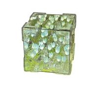 Bricolage Tulipe Miroir Lampe Simulation Fleur Chambre Table de Couchage Fait Main Tulipe Petite Veilleuse Cadeau BLEU