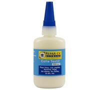 BRICOLAGEPRO - Flacon de Colle Textile - Tous Tissus - Flacon de 100ml