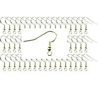 bricoler eux-mêmes faire des Boucles d'oreille pour le bricolage I crochets de pêche fixés pour bijoux - - Miniblings 300x blancs Bronze 19x22mm contour doréeille