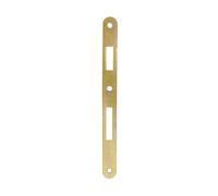 bricoleva.it Serrure de Porte Intérieure, Verrouillage de Porte, Serrure de Porte avec ou sans Clé Plaque Contropiastra (Incontro Patent, Laiton)