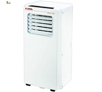 BricoLoco Climatiseur portable silencieux. Pingouin économe en énergie. 4 en 1 : réfrigérateur, ventilateur, déshumidificateur et chauffage. Télécommande. Kit fenêtre inclus.