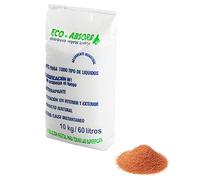Bricoloco.com Absorbeur d'humidité universel végétal et ignifuge. Biodégradable et incinérable. Grand pouvoir d'abortion de l'eau, huiles, peintures et solvants, etc. (1, sac de 10 kg)