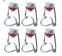 BricoLoco.com Bouchon de bouteille oscillant basculant Pack X bouchons Compatible avec bouteille en verre type Ikea, soda … Fermeture type clip à pression et hermétique avec joint en caoutchouc