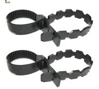 BricoLoco.com Lot de 2 sangles réglables pour attacher des arbres à des tuteurs. Collier en caoutchouc pour fixer les arbres au tuteur sans endommager le tronc. Attache douce