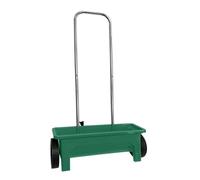 Bricomed Chariot semoir 12 litres Tête d'épandage de 50 cm. Idéal pour fertiliser, semer et fertiliser. Régulateur de quantité.