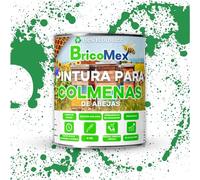 BRICOMEX Peinture pour ruches d'abeilles | 100 % écologique | Application facile | 750 ml (vert printemps)