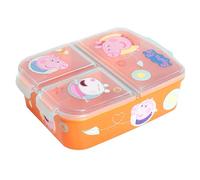 BRICOMIRAS Boîte à sandwich pour enfant d'école, boîte à sandwich pour enfants, idéale pour la récréation, sandwich goûter parc pour garçons et filles (Peppa Pig)