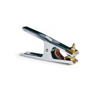 Briconess.com Pince de masse en tôle d'acier moulé électrogalvanisé avec fixation par câble à vis Trafimet - Portée 500 Amp.