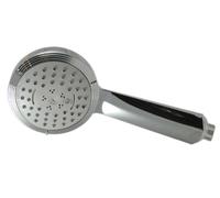 Bricoperl DCG 9 VX Douchette 3 Jets Anticalcaire Valaxa Éco 9 L/min Chrome/Gris