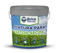 BRICOSALVAJE Peinture pour haies sèches, application facile, 100 % écologique, à l'eau, haute couvrance (14 litres)
