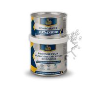 BRICOSALVAJE Peinture receveur douche/baignoire Mat Brouillard d'hiver | Receveur de douche & baignoire | Polyuréthane 2 composants | 600+150 ml | Haute adhérence | Mat