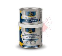 BRICOSALVAJE Peinture receveur douche/baignoire Mat Quartz rose | Receveur de douche & baignoire | Polyuréthane 2 composants | 600+150 ml | Haute adhérence | Mat