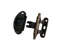 BricoShopping 1 paire de charnières pour meubles en bois antique et armoires de style classique salon ou chambre à coucher Arte Povera Charnières lourdes antiques (BS0232, bronze)